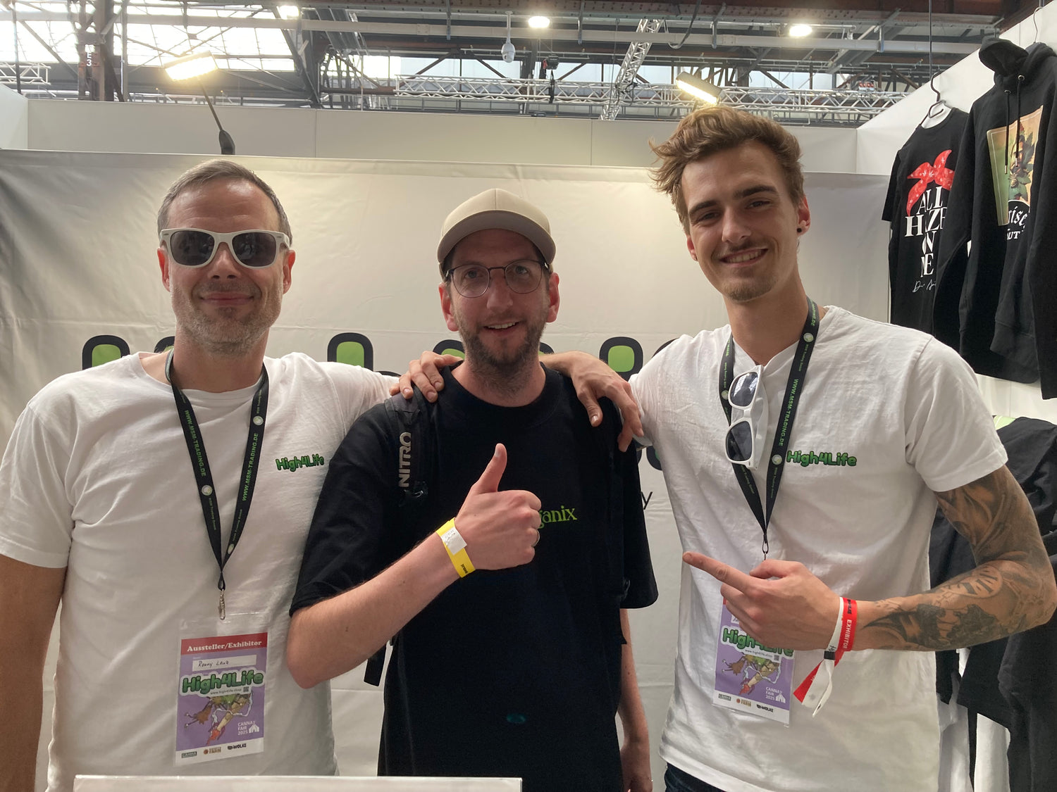 High4Life Team und Less Organix auf der CannaFair 2025