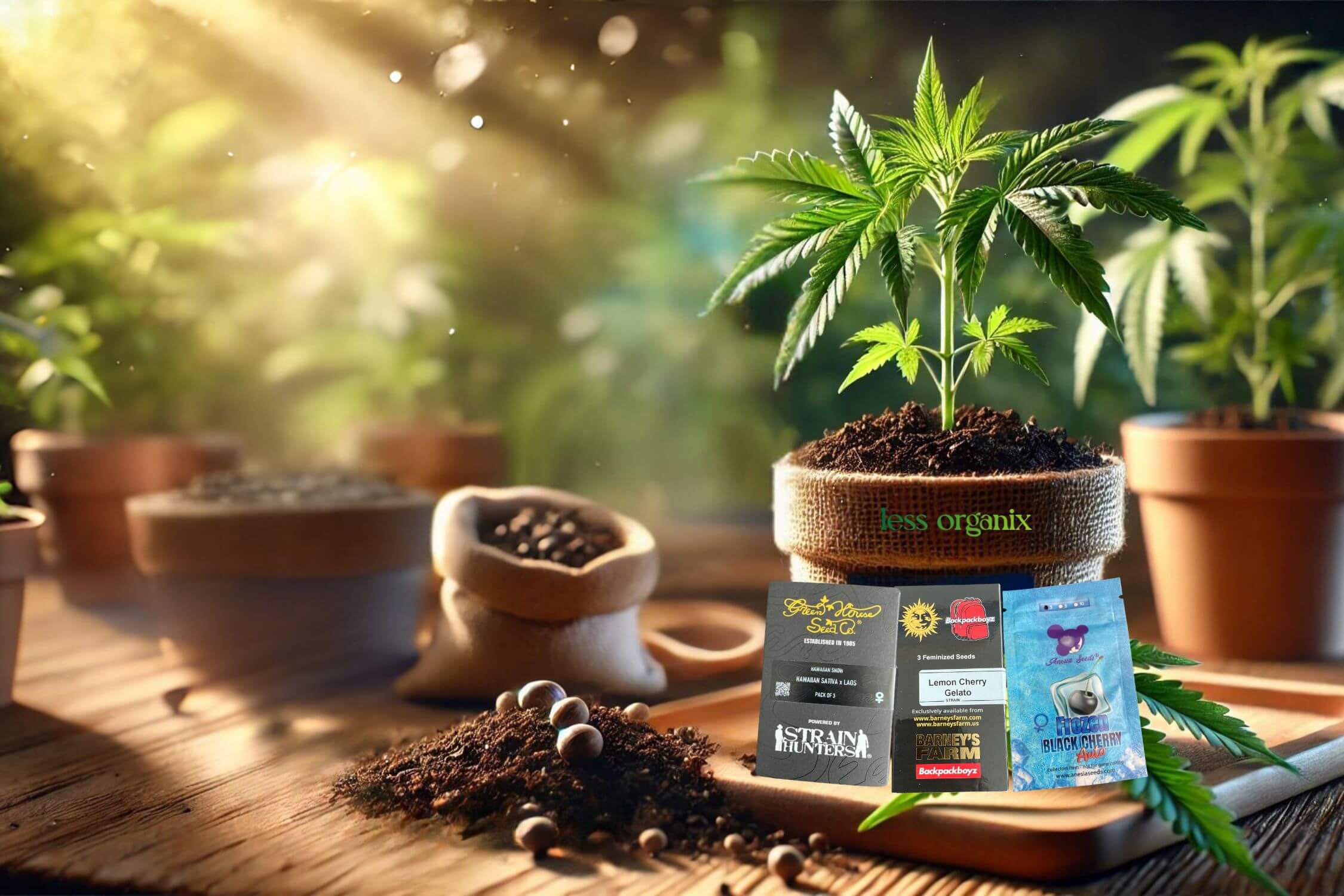 Less Organix – der umweltfreundliche Samen Shop Deutschlands