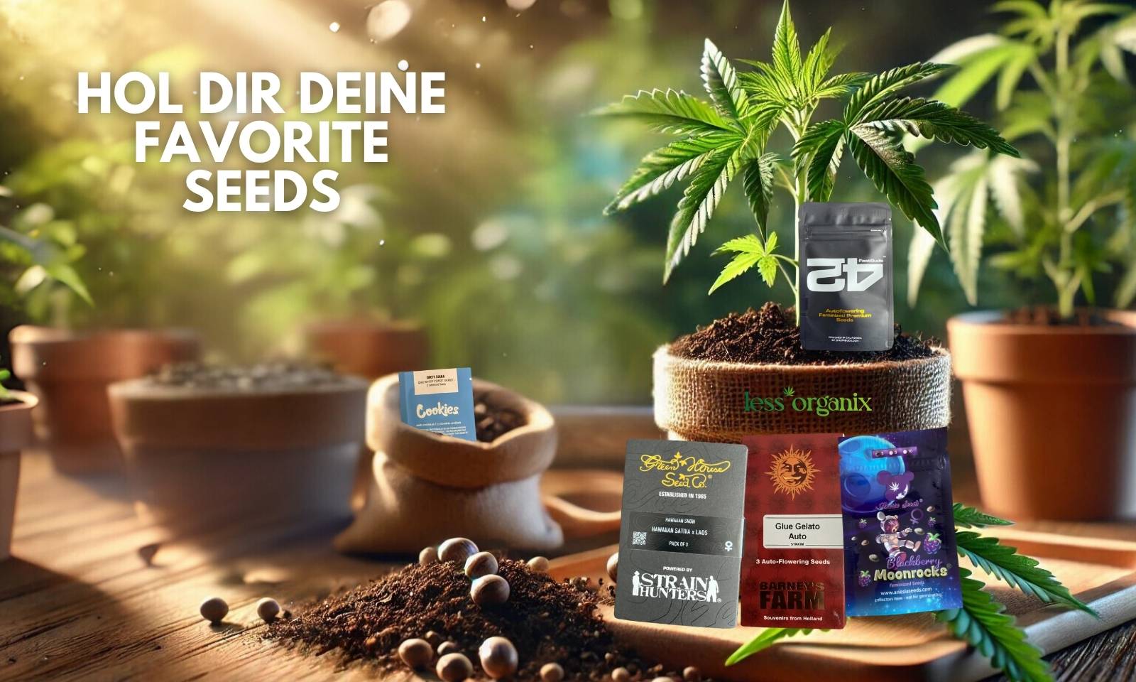hanfsamen online kaufen - less organix